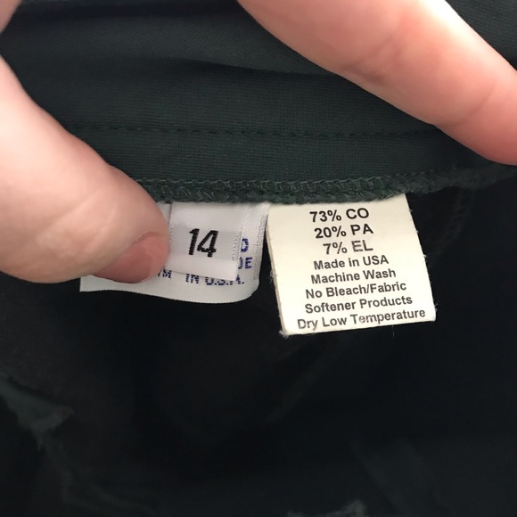 The Tailored Sportsman Girls Trophy Hunter Breeches In Forest Green Size 14 - Picture 5 of 6